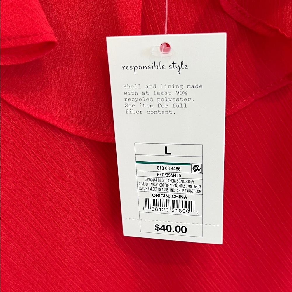 a new day Vibrant Red Maxi Dress - Picture 5 of 6